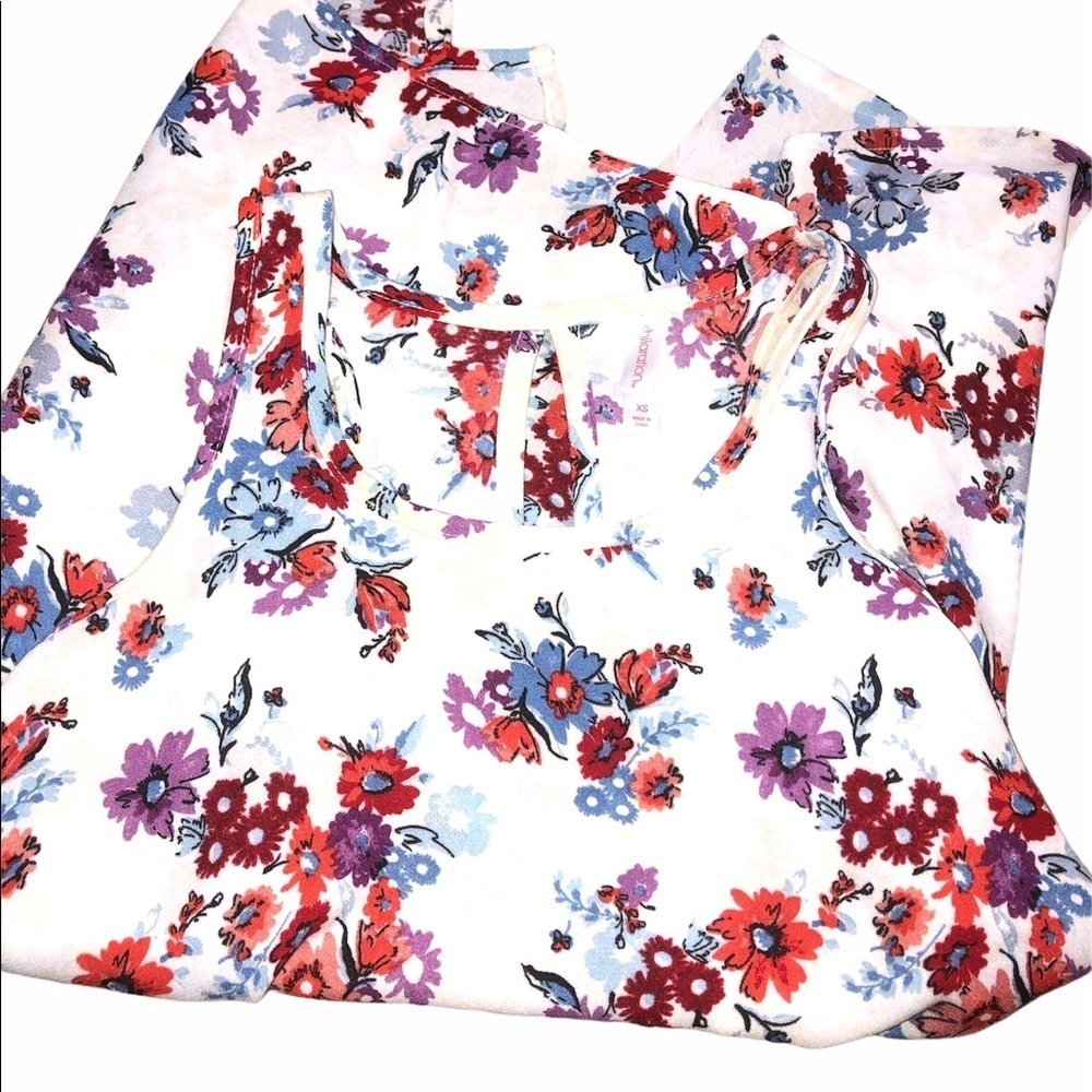 Xhilaration size xsmall floral summer top